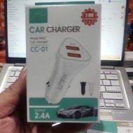 UMAX Car Charger Dual Port 2.4A