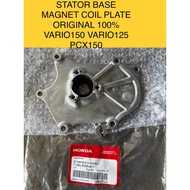 VARIO150 STATOR BASE MAGNET COIL PLATE PAPAN COIL ORIGINAL 100% HONDA FOR VARIO150 VARIO125 PCX150 1