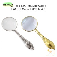 MESHOP Loupe Magnifier Handheld European 5X Glass Lens