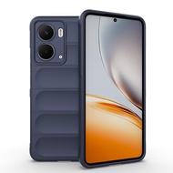 เคสสำหรับ Vivo โทรศัพท์ V60 V 60 5G เคส2025คาร์บอนไฟเบอร์มีลวดลายตัวยึดกันกระแทกสำหรับฝาหลังโทรศัพท์