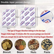 100Pcs 30CC 50CC Deoxidizer Oxygen Absorber Food Desiccant For Wet Food And Powder