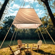 Glamping Top Tent - Ready-made Hat Fabric, Easy to Set Up - Decoration / Garden - Homestay - Glampin