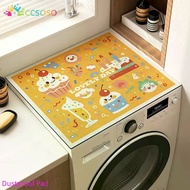 Dopamine Cute Cartoon Washing Machine Cover Pad Household Absorbent Sunscreen Diatom Mud Durable Pro