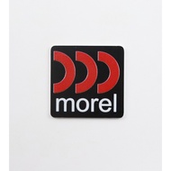 Morel Speakers Custom Logo Badge Aluminum 31.5mm(1.24")X31.5mm(1.24")