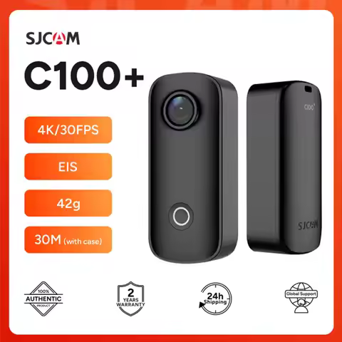 SJCAM C100 Plus Action Camera 4K 30M Waterproof 2.4G WiFi Action Sport action cam EIS bicycle helmet
