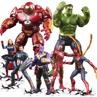 The Avengers Marvel Groot Iron Man Hulk Spiderman Action Figure Figurine Collect Toys -