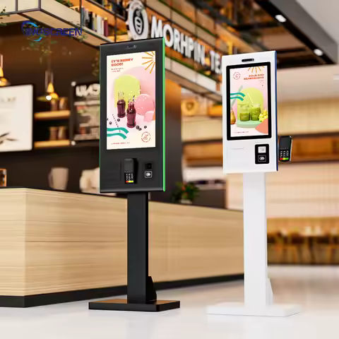 INGSCREEN 21.5 27 32 Inch Touch Screen Bill Payment Ordering Machine Self-service Kiosk for Restaura