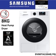 Samsung Dryer DV80TA220AE 8KG Heat Pump Dryer. (Samsung Authorize Dealer)