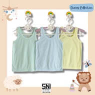 Children's and Baby Singlets, Children's Undershirts, LB Colors, Baby Undershirts, Size 14-22, Unise