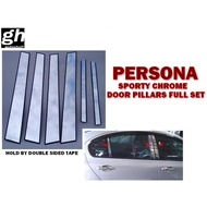 PERSONA ( Year 2008 - 2015 ) chrome door pillars full set (6pcs)