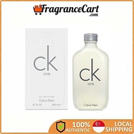 Calvin Klein CK One EDT 100ML ORIGINAL Unisex Perfume Long Lasting Fresh Fragrance
