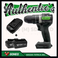 GONEO - GDZ20-70TH(4.0S / SOLO) - Cordless Brushless Impact Drill (20V-13mm)