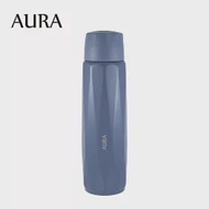 【AURA】艾樂 純鈦多層抑菌隨行保溫杯380ml 霧藍