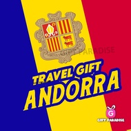 ANDORRA travel cantik & 冰箱贴 fridge magnet europe