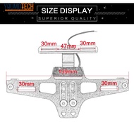 #plug# Motorcycle License Plate Bracket Licence Plate Holder Plate Tail Tidy Bracket Adjustable For 