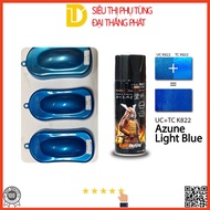 Sơn Samurai sơn xịt xe máy đủ loại màu KAWASAKI - MÀU XANH SÁNG UCK822* + TCK822**