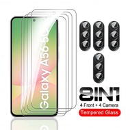 8in1 Glass For Samsung Galaxy A56 Full Glue Tempered Glass SamsungA56 GalaxyA56 Camera Protector Fil