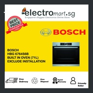 BOSCH HBG 6764S6B BUILT IN OVEN (71L)  EXCLUDE INSTALLATION