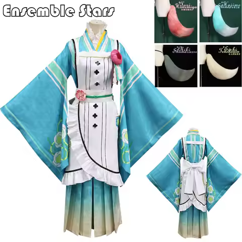 Anime Ensemble Stars Cosplay Costume Tail Tori Himemiya Shiina Niki Tenshouin Eichi Shino Men Women 
