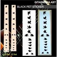 Sticker decal inlay pigeon dove frequency guitar sticker inlay guitar acoustic electric guitar gibso