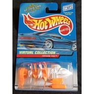 HOT WHEELS FATHOM THIS WHITE ORANGE