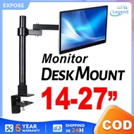 Monitor stand Arm 10 - 32 inch Single Computer arm Adjustable Desktop laptop TV Mount Arm Stand Bracket Desktop