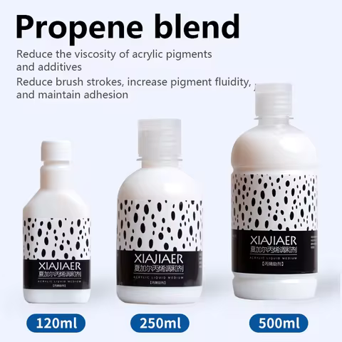 Chagall Acrylic Pigment Special Acrylic Blend 120ml/250ml/500ml Acrylic Pigment White Medium Blend