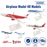 40 Models NEW Airplane Model Diecast Metal Kapal Terbang Airbus A320/A380/B777/ Airasia Malaysia Air