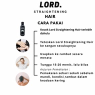 Lord Straightening Hair Pelurus Rambut Pria 100% Permanen Tanpa Catok