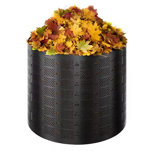SucceBuy Compost Bin 220Gal Outdoor Expandable Compost Easy to Setup & Large Capacity Composting Bin