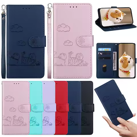 Wallet Phone Case for Tecno Spark 20 Pro Plus 20C 10 10C 9 9T 8 8C 8T 8P 7 6 GO 4 4G 5G Leather Flip
