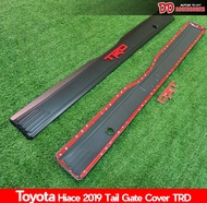 คิ้วท้าย hiace commuter 2019 logo commuter และ TRD