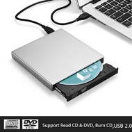 USB External CD-RW Burner DVD/CD Reader Player with USB Cables for Windows£¬ Mac OS Laptop Computer