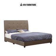 Fabric Bed Frame - Storage Bed - Single, Super Single, Queen &amp; King - Many Colours - Ibens