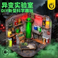 Science Lab Set diy Children's Resident Evil 6+Answers Gift Toy Science Experiment Handmade Duck Mut