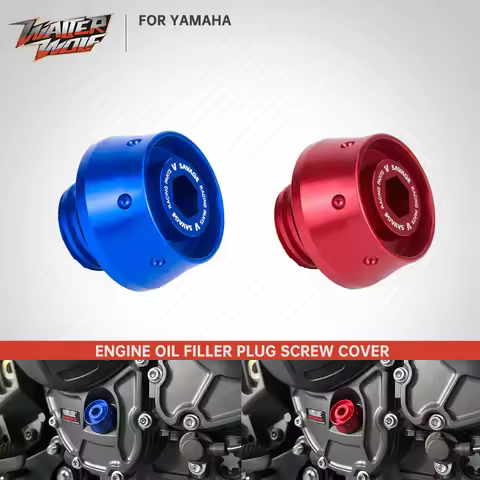 2026 MT-09 YZF-R9 Engine Oil Filler Cap Plug Cover For Yamaha Tracer 900 9 GT Y-AMT XP500 XP530 XP56