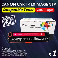 Canon 418 Magenta / Cartridge 418 Compatible Laser Toner Cartridge CART 418