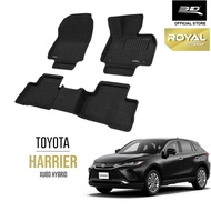 3D ROYAL Car Mat Toyota Harrier XU80 HYBRID (2021 - Present)