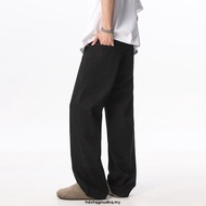 H1 Baggy H Embroidered Back Pocket - Black - Jeans