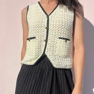 鉤針編織背心