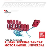 Fuse box fuse box fuse socket car motorcycle universal