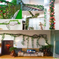 Two flower vines, super beautiful decorative long silk rose vines-888ZA