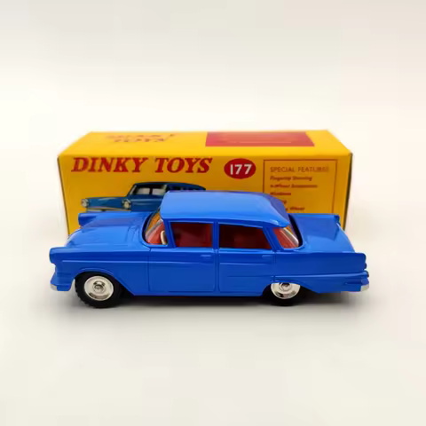 DeAgostini 1:43 Dinky toys 177 for Opel Kapitan Met Vensters Diecast Models car Collection Auto Gift