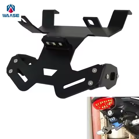 waase For Honda CB125R CB150R CB300R CB 125 150 300 R 2018 2019 2020 2021 License Plate Holder Frame