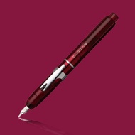 PLATINUM 白金 CURIDAS 按壓式鋼筆-臙脂紅-M尖