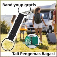 Bundle Elasticity Luggage Belt Packing Strap Adjustable Convenience Protection Unprinted Traveler