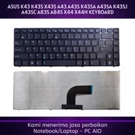ASUS K43 K43S X43S A43 A43S K43SA A43SA K43SJ A43SC A83S A84S X44 X44H Keyboard