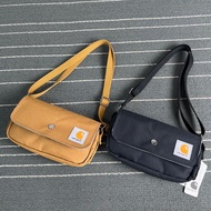 Carhartt horizontal work style shoulder bag fashionable men's and women's small shoulder bag casual Japanese mobile phone bag trendy crossbody bag 【SYY】