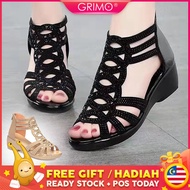 READY STOCK💝GRIMO Yeatist Highheel Women’s Kasut Tinggi Perempuan Wanita Woman Shoe Shoes High Heel 