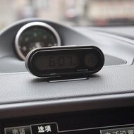 Car Clock Thermometer Car Electronic Clock with Luminous Electronic Watch Car Watch Clock Car Access
